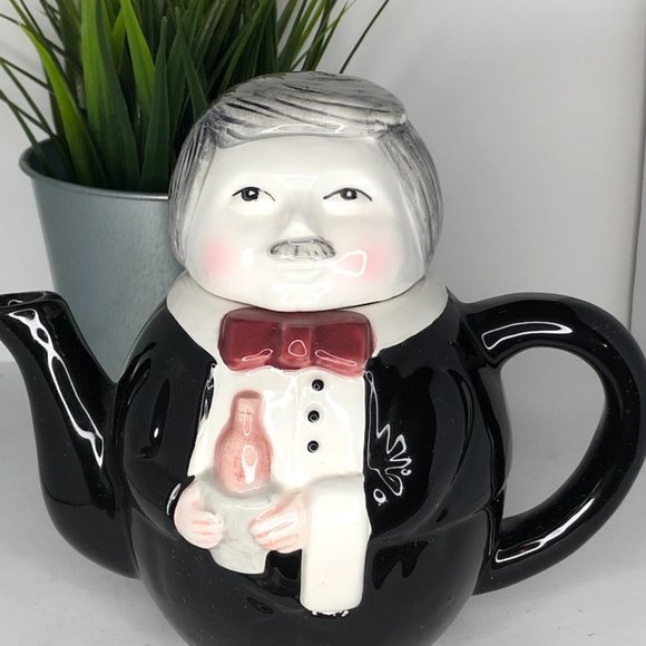 OCI Omnibus Other - OCI Omnibus Vintage Butler Teapot